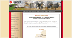 Desktop Screenshot of empirelivestock.com